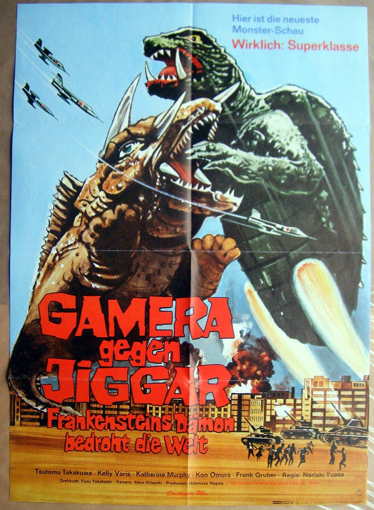 Gamera vs Jiger