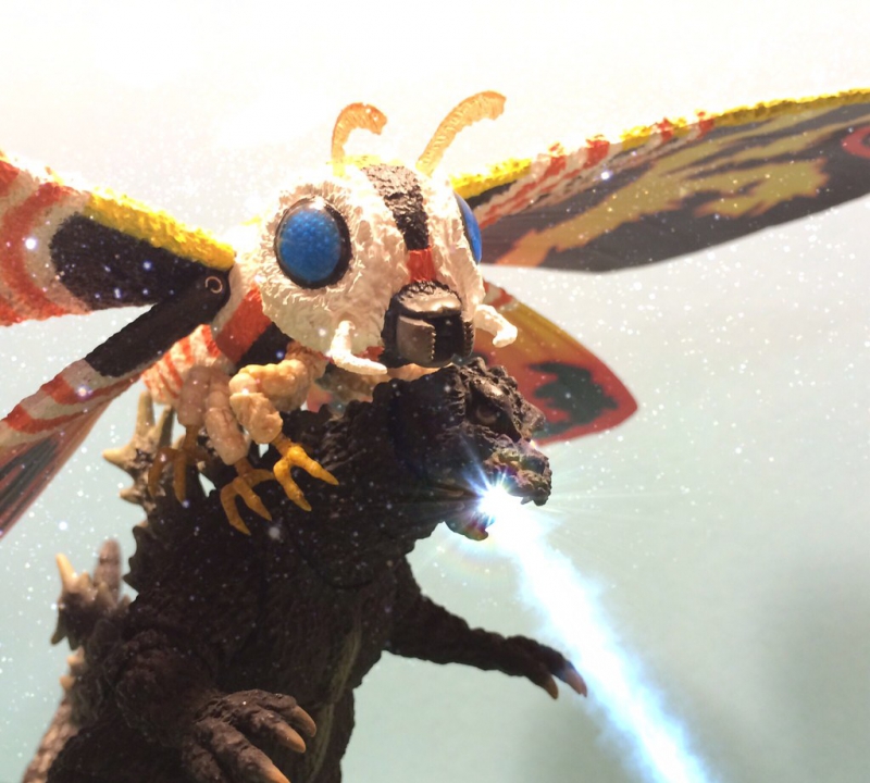 Godzilla vs Mothra