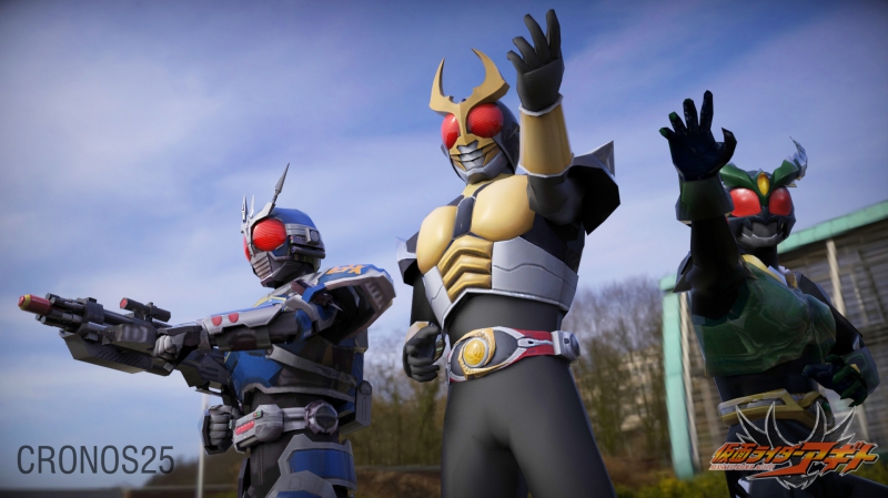 Kamen Rider Agito: Three Great Riders