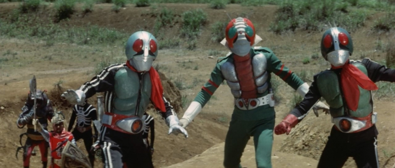 Kamen Rider V3 vs. Destron Mutants