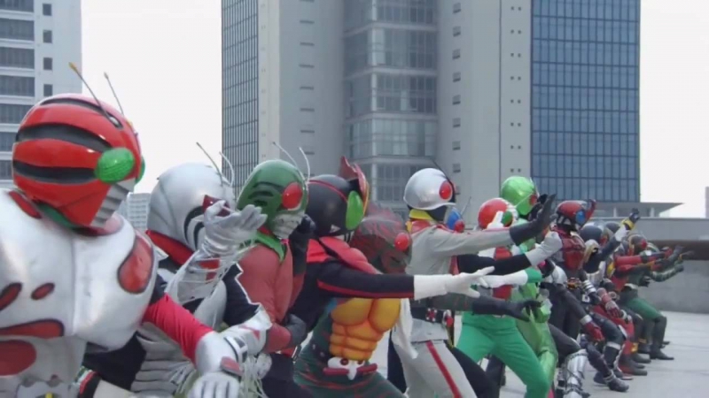 OOO, Den-O, All Riders: Let's Go Kamen Riders