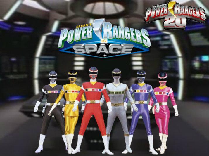 Power Rangers in Space