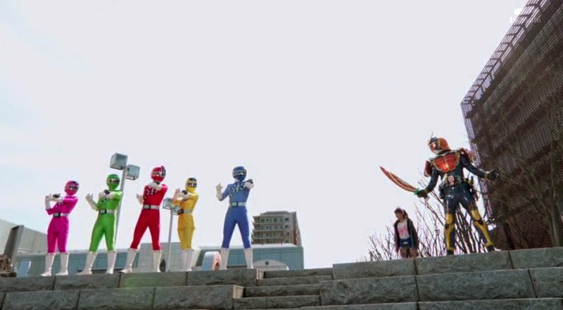 Ressha Sentai ToQGer VS Kamen Rider Gaim