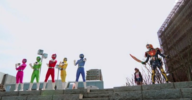 Ressha Sentai ToQger Vs. Kamen Rider Gaim Spring Vacation Combining Special