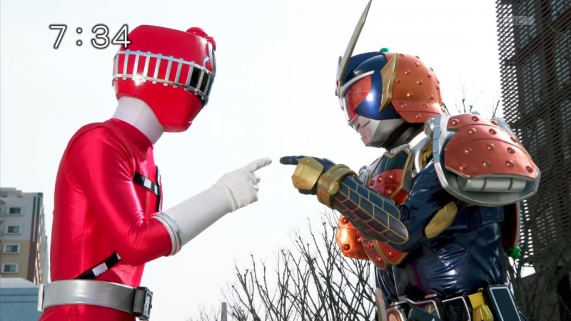Ressha Sentai ToQger Vs. Kamen Rider Gaim Spring Vacation Combining Special